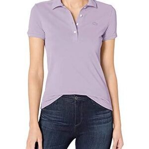 Lacoste Women's Lavender Polo Shirt